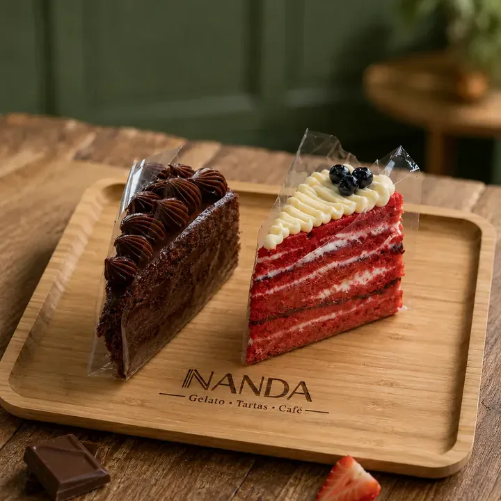 Porción de tarta NANDA Signature